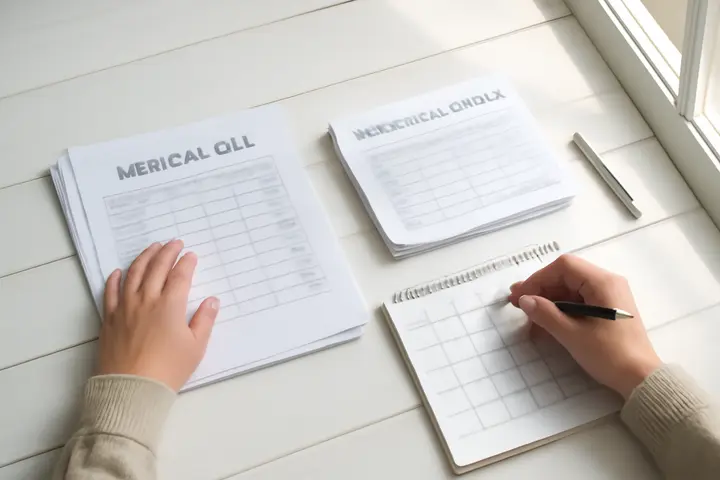 Strategically organizing documents for a personal injury case