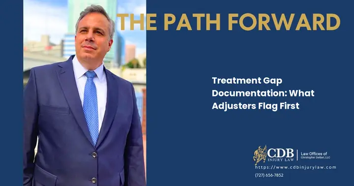 Treatment Gap Documentation: What Adjusters Flag First